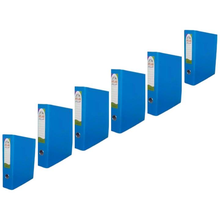 زونکن اطلس مدل A4فانتزی آبی ( بسته 6 عددی)